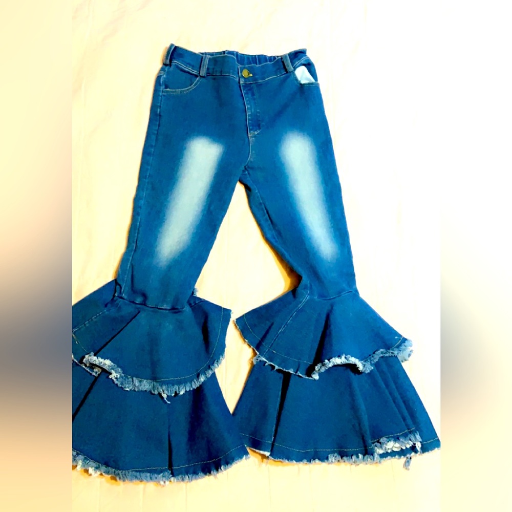 Girls flare jeans
